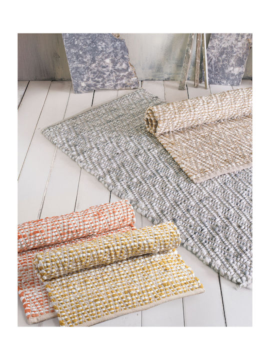 Rythmos Bath Mat Cotton Mandel 120-102-3053 Terracotta 70x140cm