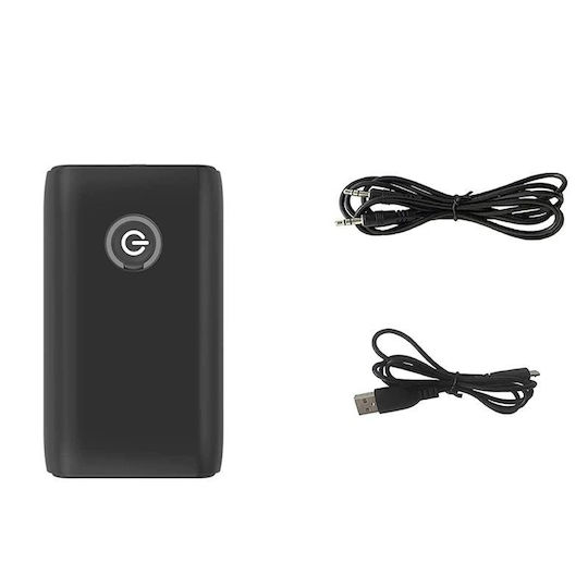 Techstar J40 Transmițător Receptor Bluetooth 5.0 Microfon Integrat Cvc Aux Baterie Integrată Handsfree Microusb