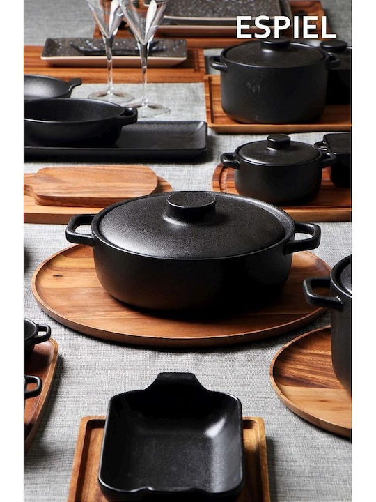 Espiel Lava Dutch Oven Round Ceramic 13.5x10cm 1pcs