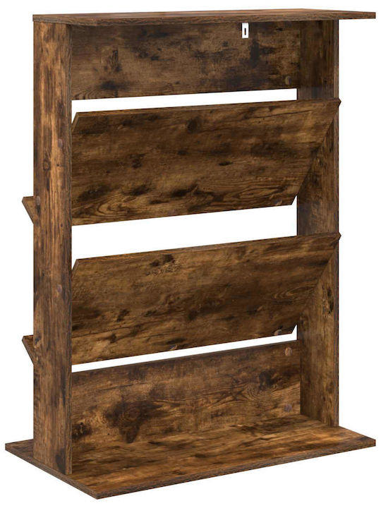 Wohnzimmer TV-Einheit Smoked Oak L70xB41xH96cm