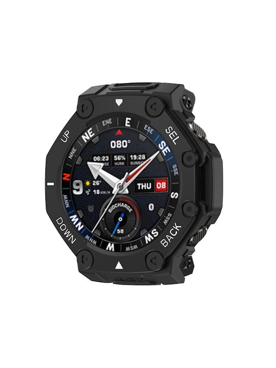 Armor Carcasă de Plastic în culoarea Negru pentru Amazfit T-Rex 3 Pro