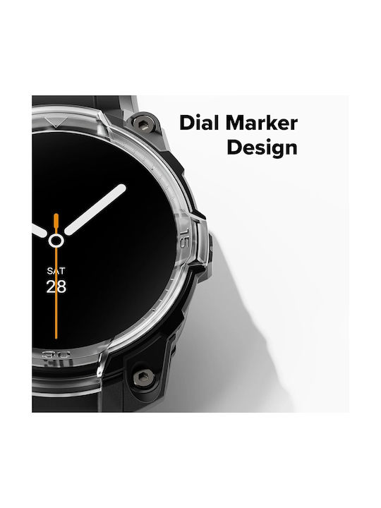 Ringke Πλαστική Θήκη σε Μαύρο χρώμα για Samsung Galaxy Watch8 44mm Ringke Πλαστική Θήκη σε Μαύρο χρώμα για Samsung Galaxy Watch8 44mm