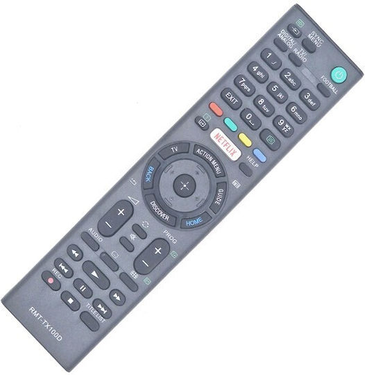 Rmt-tx100d Telecomandă Kntech Sony Led Netflix