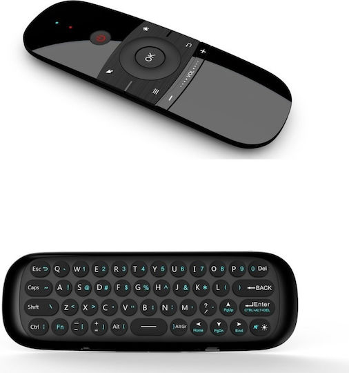 Techstar W1 4in1 Telecomandă Wireless Airmouse Tastatură Controler Mouse Ideal Smart TV PC TV Box