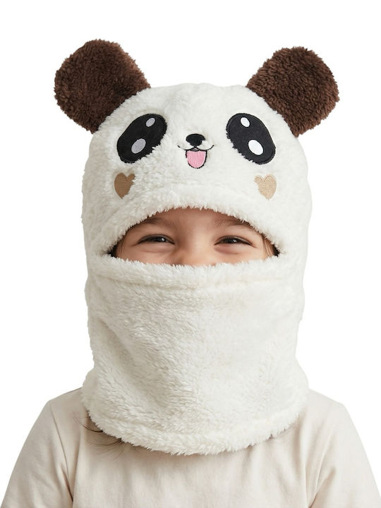 Kids Beanie Fur Beige