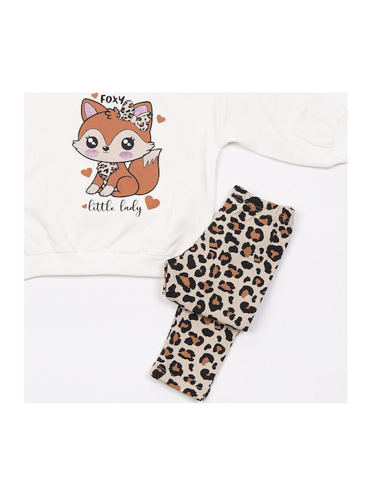 Kids' Set with Leggings Winter 3pcs Graphite
