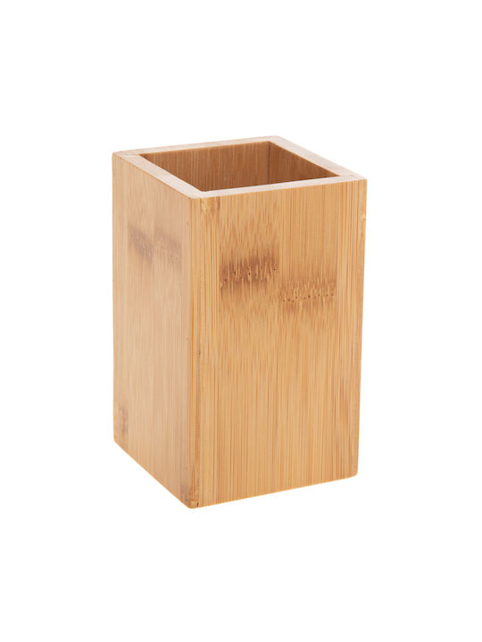 Badezimmerzubehör-Set Bambus 4 Stück Badezimmerzubehör-Set Bambus 4 Stück