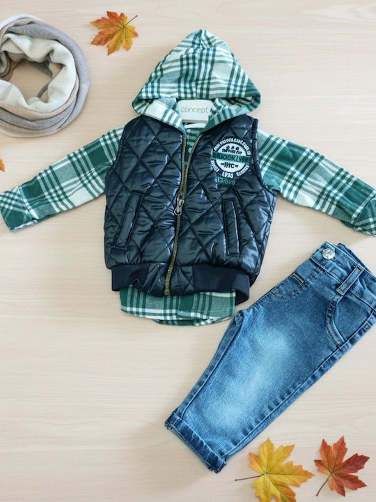 Комплект Зима 2бр Green, Black