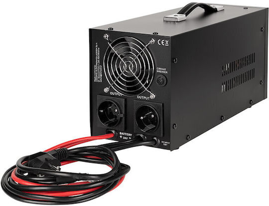 Urz3427-lfp4 1500va/1050w 2 X Schuko Контакта Черен