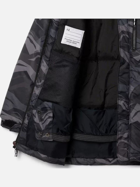 Kids' Casual Jacket with Hood Black Alpine Free Fall Ii