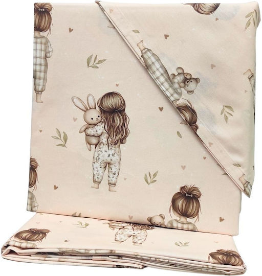 Borea Set Lenjerie De Patut Bebe Roz 120x160 Cm Borea Set Lenjerie De Patut Bebe Roz 120x160 Cm