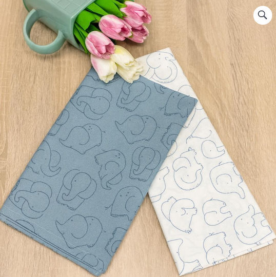 abo Set Lenjerie De Patut Bebe Gri 70x140cm