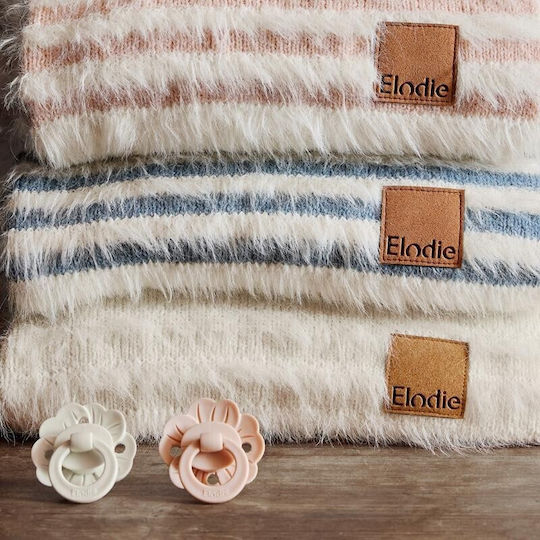 Elodie Details Blanket Nursery Swaddling Blankets Knitted Purple