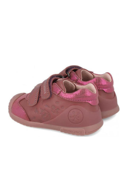 Kids Sneakers Anatomic with Scratch Pink