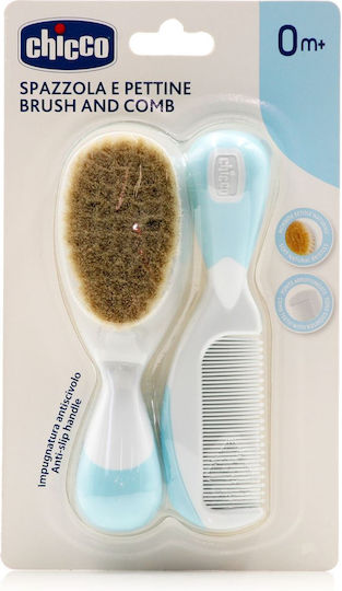 Chicco Baby Brush & Comb Ciell 2pcs