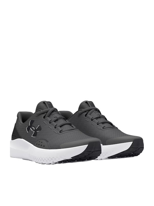 Surge 4 Kids Sports Shoes Running with Laces Gray