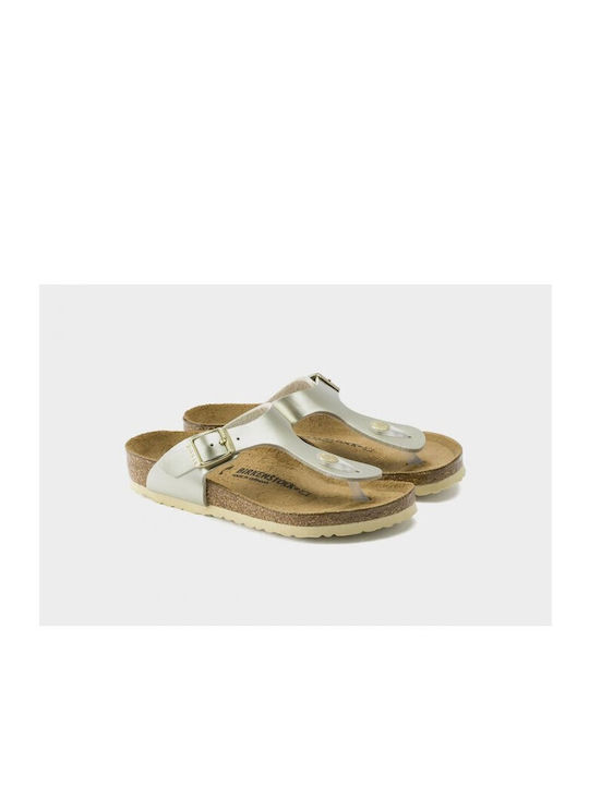 Kinder Sandalen Gizeh Electric Anatomisch Gold