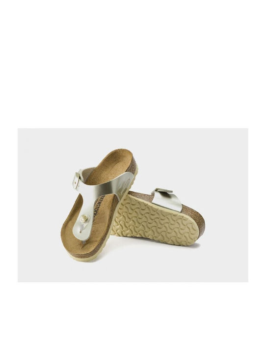 Kinder Sandalen Gizeh Electric Anatomisch Gold
