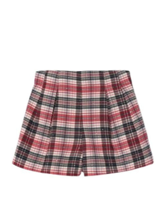 Kids' Shorts/Bermudas Fabric Burgundy