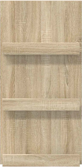 vidaXL Θήκη Περιοδικών Καφέ 51x11x102εκ.