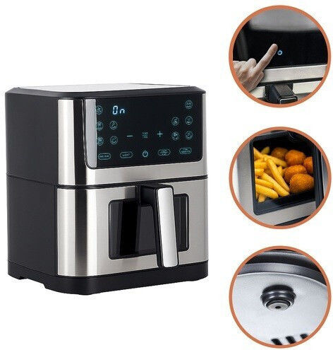 Heißluftfritteuse 8Es Schwarz ZY12553QWS12