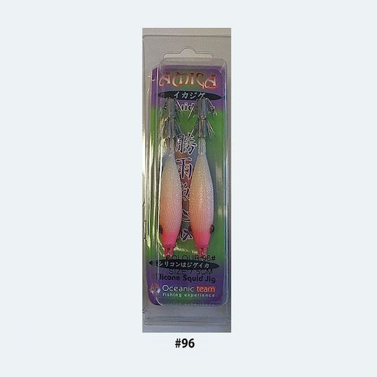 Oceanic Tintenfisch-Jigs Leuchtend 7.5cm/7.2gr 42 Set 2Stück
