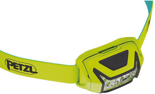 Petzl Rechargeable Headlamp LED with Maximum Brightness 450lm Green