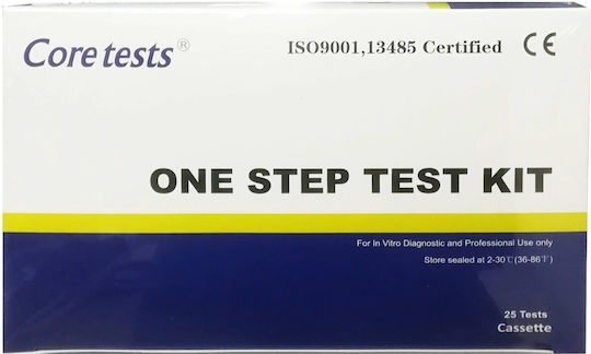 CorDX Influenza A/B & Covid-19/RSV Combo 1pcs Self-Diagnostic Test for Rapid Detection Antigens with Nasal Sample