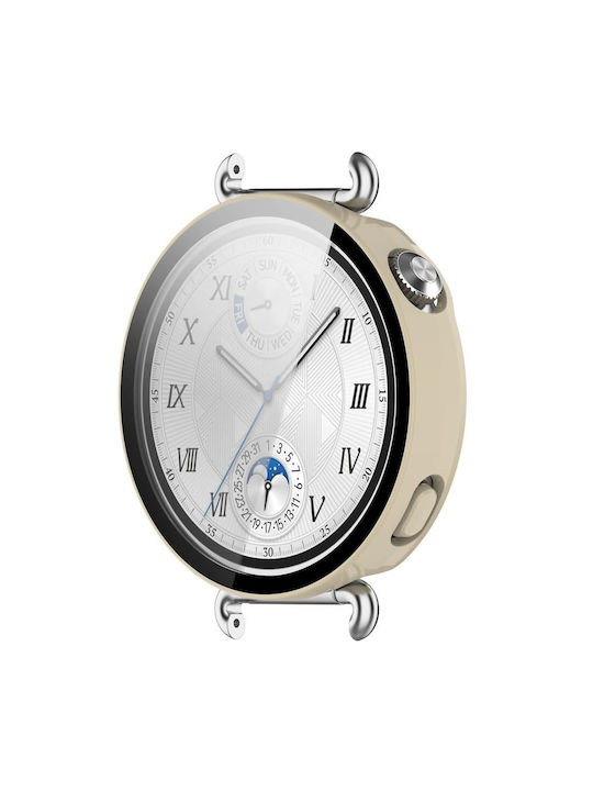 2 1 Θήκη + Γυαλί Huawei Watch Gt 6 41mm Μπεζ