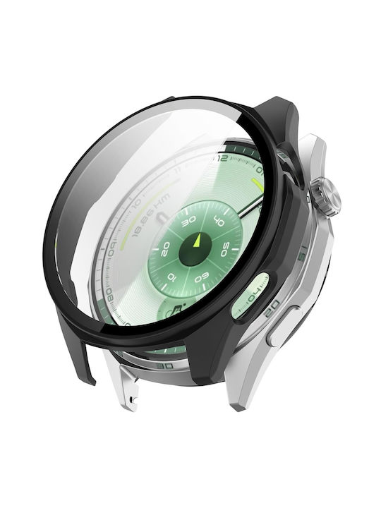 2 1 Калъф + Стъкло Huawei Watch GT 6 46мм Черен