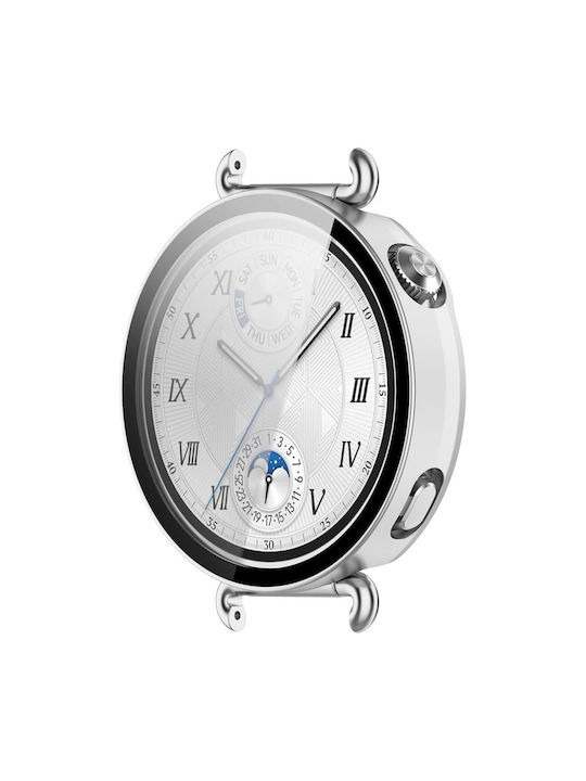 2 1 Θήκη + Γυαλί Huawei Watch Gt 6 41mm Ασημί