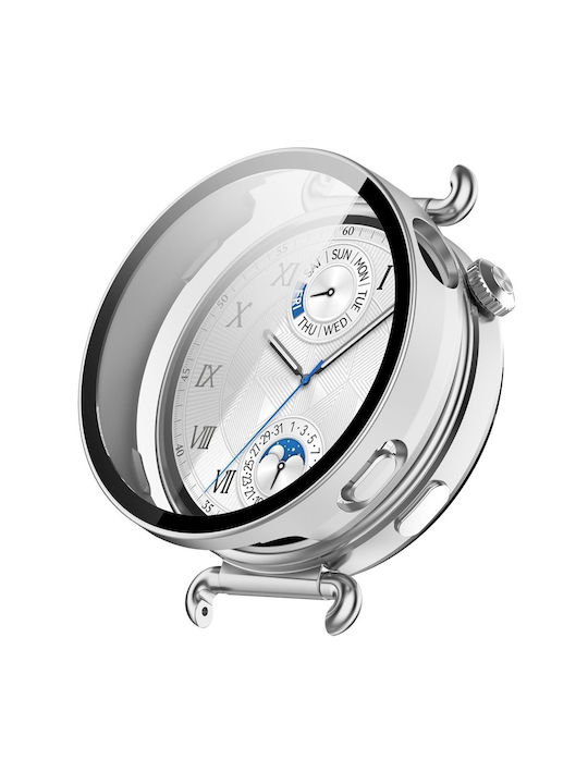 2 1 Θήκη + Γυαλί Huawei Watch Gt 6 41mm Ασημί