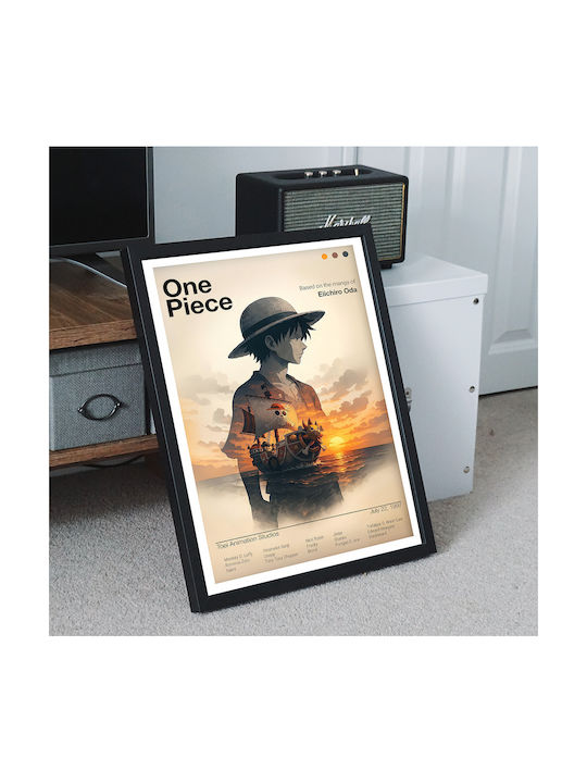 Плакат One Piece Monkey D Luffy Серия Издание An158 21см X 30см