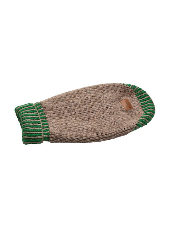 Hunter Dog Sweater Set with Hat Odense 35cm Green