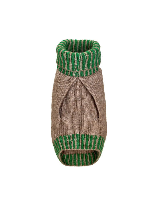 Hunter Dog Sweater Set with Hat Odense 35cm Green