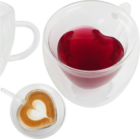 Ruhhy Mug Glass Transparent 240ml