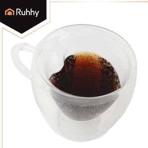 Ruhhy Mug Glass Transparent 240ml