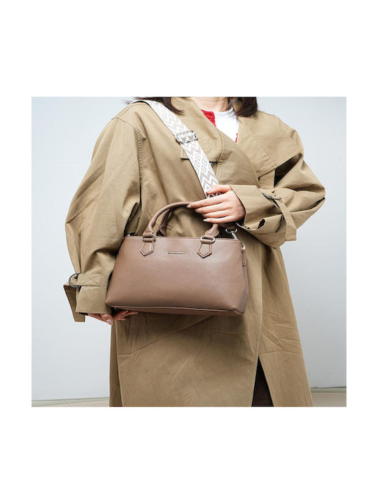 Damentasche Shopper Rucksack Braun