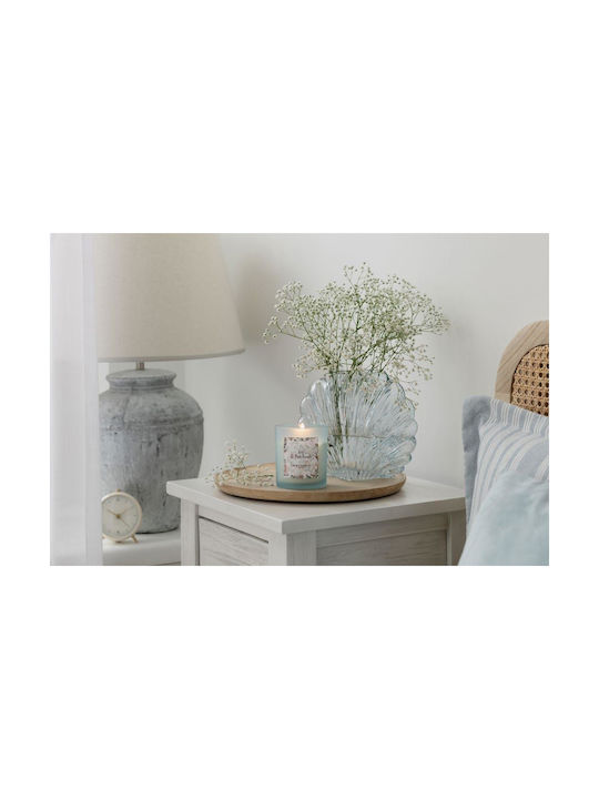 Laura Ashley Aromatisches Soja-Kerze im Gefäß mit Iris & Patschuli Parfüm 200gr