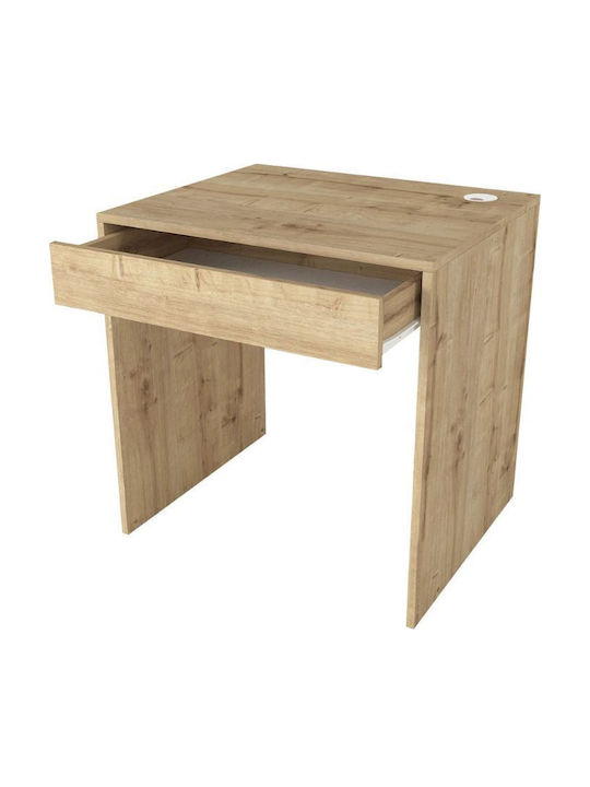 Γραφείο Mida Ξύλινο Sapphire Oak 72x60x73.8εκ.