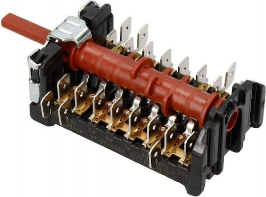 Bloc Comutator Cuptor Aragaz 9+1 Poziții Hansa Amica 8061791