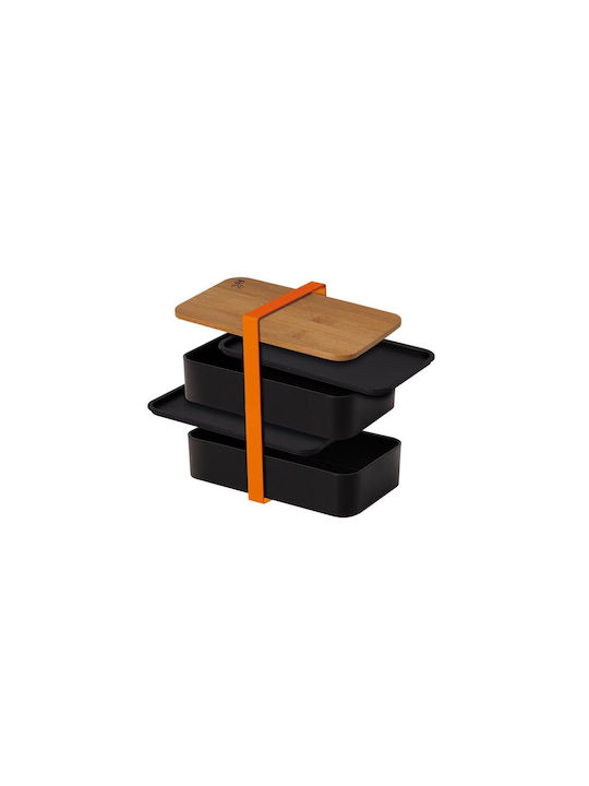Berlinger Haus Σετ Δοχεία Φαγητού Μπαμπού Λευκά 18.5x10.5cm 2τμχ