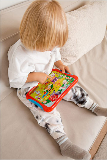 Momki Laptop-Tablet pentru Bebeluși cu Muzică și Sunete pentru 36++ Luni