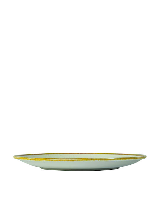 GTSA Ivory Teller Untiefe aus Porzellan Beige mit Durchmesser 31cm