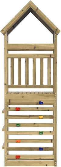 vidaXL Turn de lemn 52.5x85x265cm. Maro