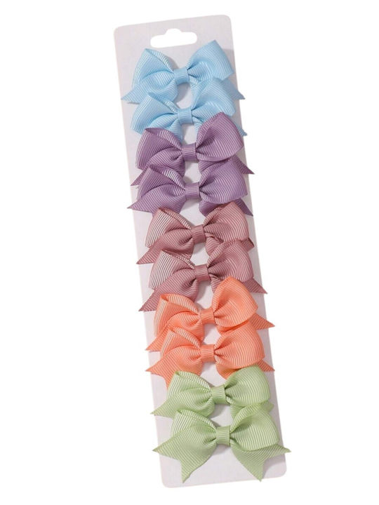 TakTakBaby Kinder Haarspangen Set mit Haarspangen und Gummiband Mehrfarbige Fige 10 Stück TakTakBaby Kinder Haarspangen Set mit Haarspangen und Gummiband Mehrfarbige Fige 10 Stück