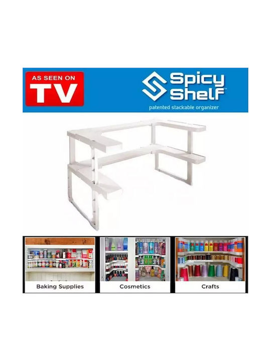 Factory Plastic Cupboard Shelf 18.5cm