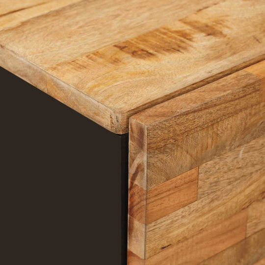 vidaXL Badezimmerschrank B38xT33.5xH58cm Braun