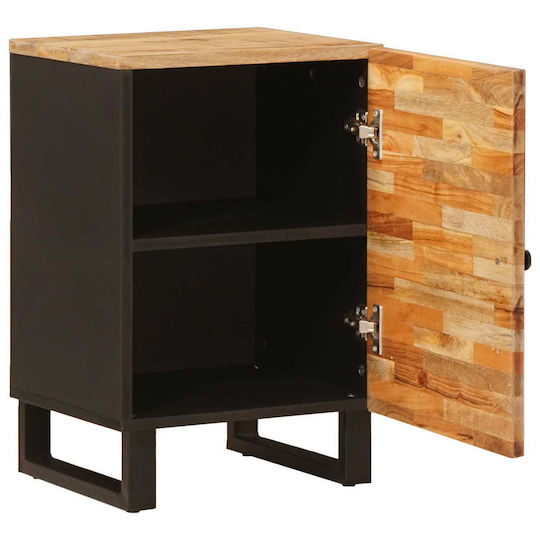 vidaXL Badezimmerschrank B38xT33.5xH58cm Braun