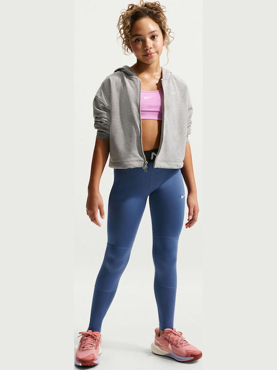 Kids Legging Sports Long Dri-Fit Navy Blue